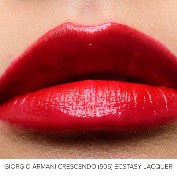 🆕 NIB Giorgio Armani Ecstasy Lacquer Crescendo (505) lip color - Picture 4 of 10